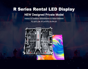3M X 2MแบบครบวงจรระบบP2 P3 P2.604 P2.9 P3.9 มม.จอแสดงผลLED 500 มม.x500 มม.LEDฉากหลังกลางแจ้งหน้าจอLED - Product Image 5