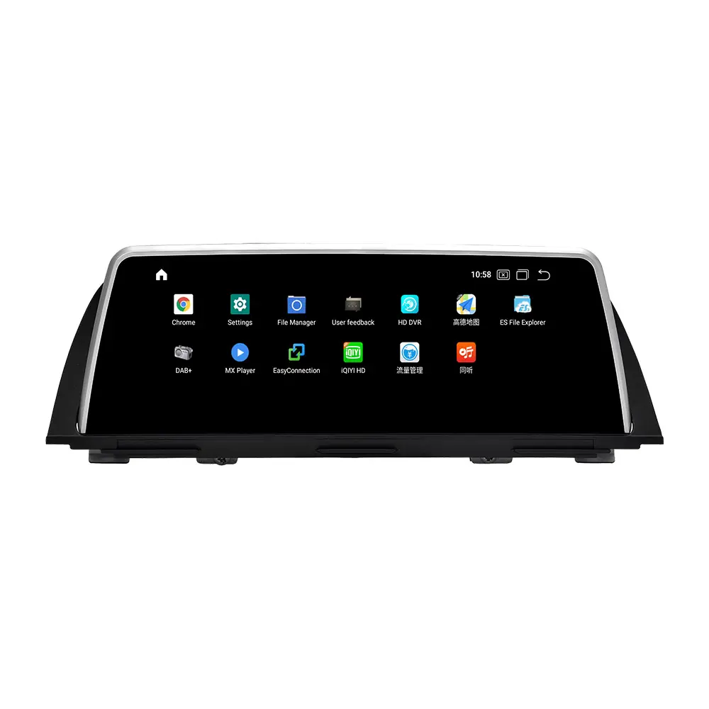 ZWNAV Android 10,0 coche Multimedia reproductor de DVD para BMW serie 5 520D 528i F10 F11 F12 2010-2016 GPS Radio de Audio estéreo