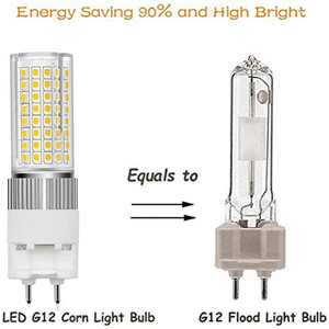 Honeyfly dẫn G12 Ngô lũ đèn 12W 16W 20W SMD 3000K/4000K/6000k duy nhất kết thúc dây tóc lũ ống bằng kim loại <span class=keywords><strong>Halide</strong></span> đèn - Product Image 3