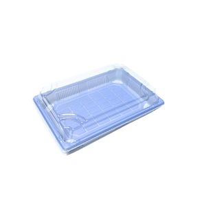 Hiển thị dùng một lần Take-Out bao bì thực phẩm nhựa Sushi tay cuộn nhựa container - Product Image 2