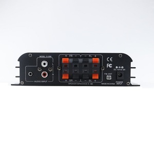 Mini AMPLIFICADOR DE POTENCIA DE Audio, amplificador Digital BT5.0 de 4,1 canales, 50W * 4, sistema receptor de Audio para el hogar, reproducción de disco U, entrada de micrófono - Product Image 4