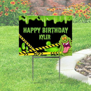 Thanh Đảo Chúc Mừng Sinh Nhật Tùy Chỉnh Sóng Nhựa Yard Dấu Hiệu Cổ Cọc Mở Nhà ADT Phục Sinh Chữ Cái Và Số Dấu Hiệu - Product Image 6