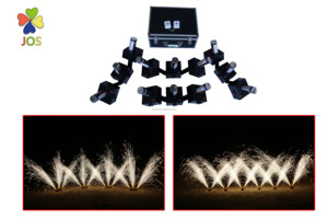 8 işaret 12 cue 9 v kablosuz uzaktan kumanda ateşleme sistemi soğuk çeşme sahne havai fişek hızlı yangın ve yangın tüm - Product Image 4