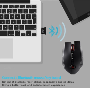 USB Bluetooth 5.1 adattatore trasmettitore ricevitore Bluetooth Audio Bluetooth Dongle senza fili adattatore USB per Computer PC portatile - Product Image 5