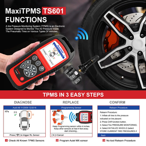 AUTEL <span class=keywords><strong>MaxiTPMS</strong></span> TS601TPMSツール自動車用タイヤ修理ツールセンサープロガーミング/再学習/タイヤ空気圧の有効化