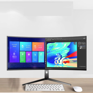 40-Inch Curved 75HZ <strong>Computer</strong> <strong>Monitor</strong> 5K Resolution HDR IPS Panel High LED LCD Type-C Interface Business Series Gaming Desktop PC - Product Image 2