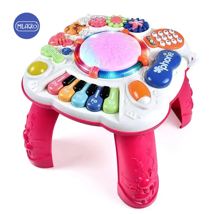 Activiteitstafel Beste Kerst Babys 1 Jaar Oud Meisje Juguetes Para Bebes Con Movimiento Baby Speelgoed Montessori Speelgoed Voor 18 Maanden