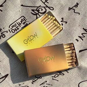 Wooden Matchsticks 48mm Safety <strong>Matches</strong> Custom Box logo Colored <strong>Matches</strong> Custom Small Box of Colored <strong>Matches</strong>