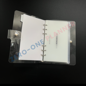 定制书A6现金信封活页夹清晰预算信封财务规划师书费用跟踪器笔记本 - Product Image 6