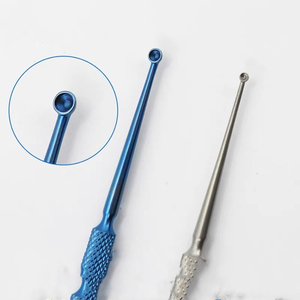 <strong>Curette</strong> Large Chalazion <strong>Curette</strong> 2mm Diameter Stainless Steel Ophthalmic Surgical Instruments