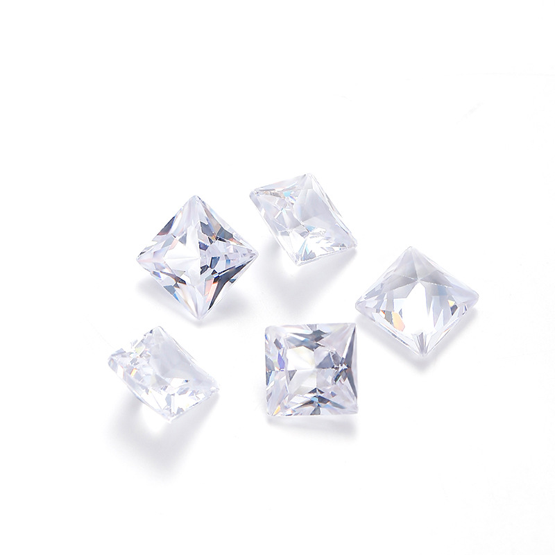 Angle droit carré blanc transparent