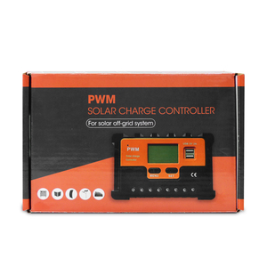 Контроллер солнечного заряда Ft6048 60A Pwm для солнечной системы с экраном дисплея