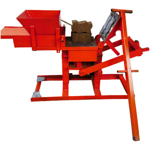 Máquina de fabricación de bloques entrelazados para construcción de viviendas y producción de ladrillos de tierra, arcilla y suelo, manual de pequeñas empresas, a la venta - Product Image 3