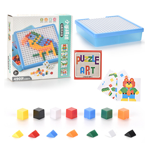 STEM Explorers 490 Pieces Pixel Art Challenge Learn кодирование и математика с забавным пиксельным искусством настольная игра для детей - Product Image 1