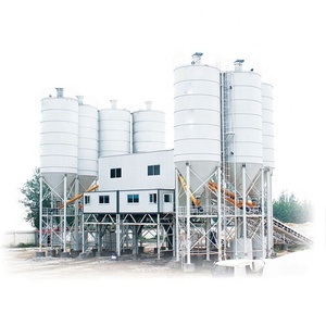 Planta dosificadora de hormigón totalmente automática HZS90 90m ³/H Sistema de pesaje controlado por ordenador de salida - Product Image 1