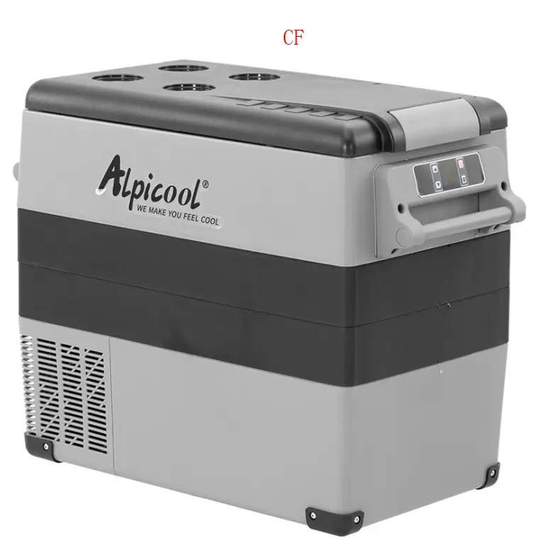 Alpicool Cf45 Compressor Koelkast Dc 12V 24V Auto Vriezer Dual-Zone Draagbare Koelkast Elektrische Vriezer Koeler Auto Koelkast