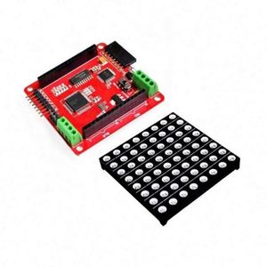 Voll farbige 8*8 LED RGB-Bildschirm treiber platine RGB-Punkt matrix