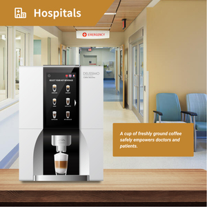 Кофе-машина JAVA Delissimo для измельчения кофе, торговый автомат для отеля - Product Image 6