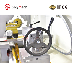 CK6160 CNC Horizontal Turning Center Flach bett mit Live Tooling Threading Bar Bearbeitung Nocken programmierung - Product Image 4