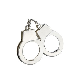 银色粉色迷你手铐形金属钥匙扣迷你金属手铐钥匙扣促销礼品 - Product Image 5