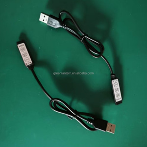 Mini 3 pulsanti USB RGB LED Controller per DC 5V 5050 RGB LED striscia luci Neon facile installazione RGB Controller per luci