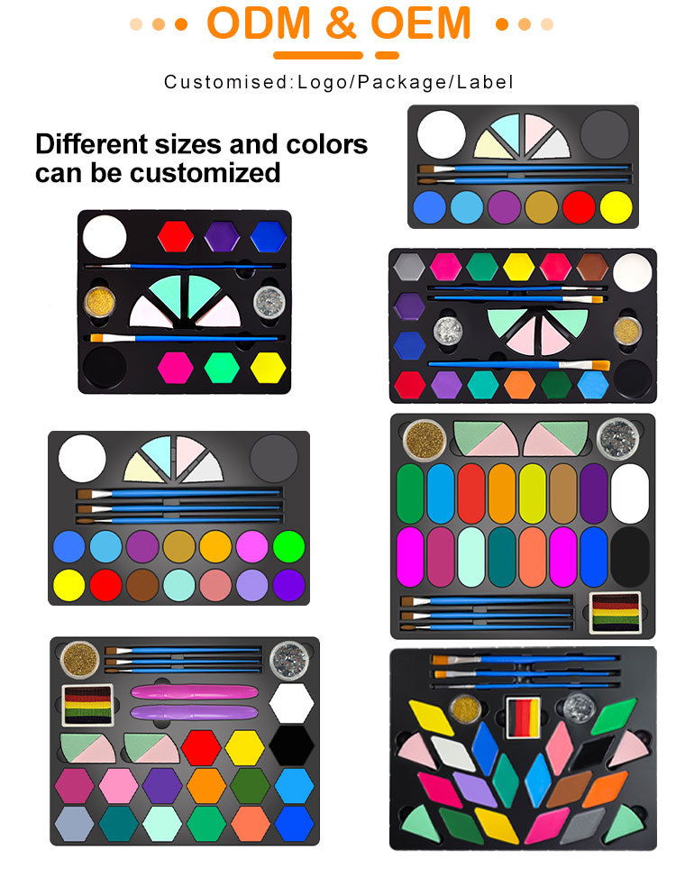 Any Colors Face Paint Kit