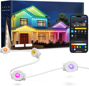 ドリームカラーRGBピクセルLEDストリングライト15mパーマネントピクセルライトAPPコントロールクリスマスホリデーデコレーション - Product Image 2