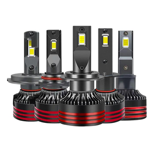 H4 H3 H1 H7 H11 LED far 9005 9006 9007 H13 LED dönüşüm kiti Hi/Lo işın 6000K serin beyaz halojen ampul değiştirme - Product Image 1