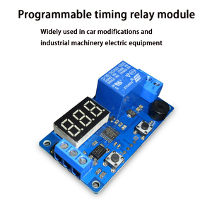Il modulo relè programmabile con Display digitale a cristalli liquidi per automobili può controllare i relè di ritardo CC e AC - Product Image 3