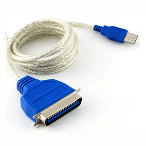 USB 2.0至25针DB25并行端口电缆IEEE 1284 1 mbps并行打印机适配器电缆，适用于电脑笔记本电脑 - Product Image 2