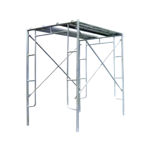 Sistema de andamio de Marco en H galvanizado, montaje rápido resistente y duradero para el mantenimiento de la construcción - Product Image 1