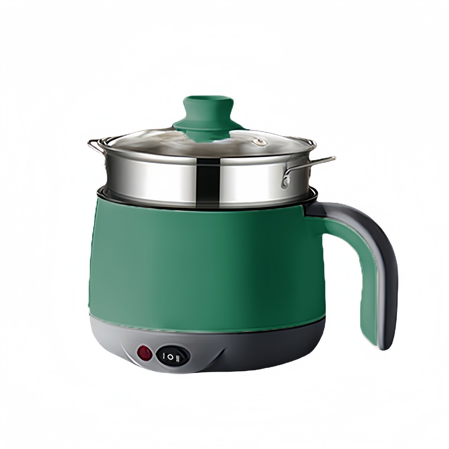 Green-SS Steamer(Non-stick/Stainless steel inner pot)