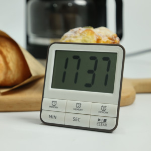 Alta qualità nero grande Display LCD digitale cucina conto alla rovescia funzione di memoria Timer conto alla rovescia magnetico Count-Up Timer - Product Image 5