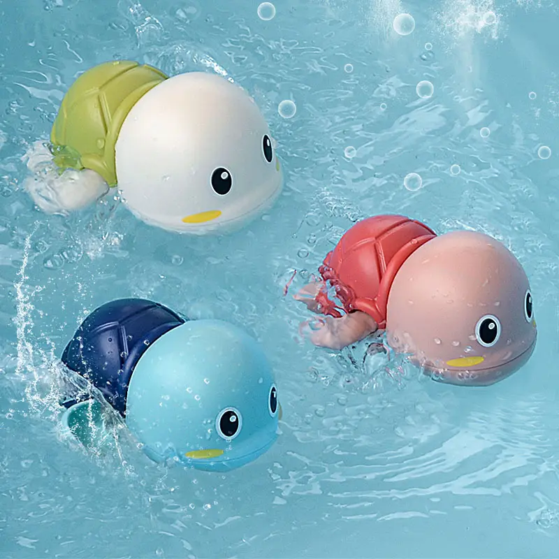 Personalizado Oem quente PVC plástico figura natação banheiro presente de aniversário tartaruga brinquedo menino brinquedos para crianças brinquedo piscina