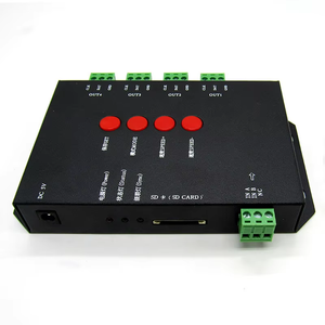 T4000S светодиодный контроллер Конфигурируемая SD-карта WS2812B WS2811 WS2801 LP6803 - Product Image 4