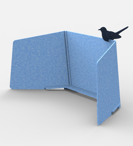 100% PET thân thiện với môi Acoustic tấm văn phòng máy trạm Divider với âm thanh hấp thụ màn hình cho sự riêng tư bàn - Product Image 5