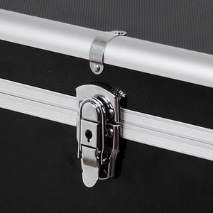 Tùy chỉnh Bạc nhôm khung đèn sân khấu Vali chống sốc <span class=keywords><strong>workbox</strong></span> Road trường hợp Heavy-Duty Road trường hợp trường hợp chuyến bay - Product Image 4