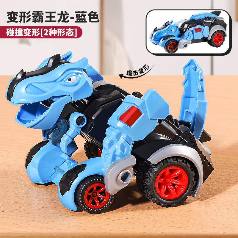 Déformation d'impact T-rex - Bleu