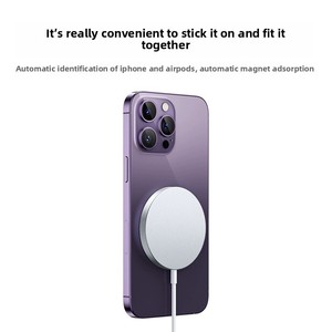 Type-C 15W ที่ชาร์จแบบแม่เหล็กไร้สายสำหรับ Apple Watch, 0.5A ชาร์จ PD แบบป๊อปอัพได้สำหรับ Apple Watch - Product Image 3