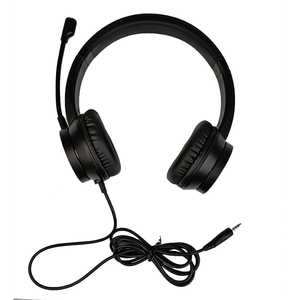 Call Center Headphone com Microfone para USB e 3.5mm Plug 2 em 1 Headsets - Product Image 2