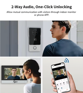 Anjielo, el último timbre de vídeo inteligente Tuya con sistema de intercomunicación de vídeo de grabación de cámara para Villa Home, intercomunicador de vídeo IPS de 2 vías - Product Image 2