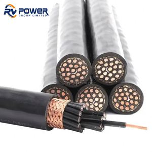 Medium Voltage 5KV VFD 1/0 2/0 3/0 4/0 AWG Shielded Armored <strong>Grounding</strong> Marine Variable Frequency Drive Tray Power <strong>Cable</strong>