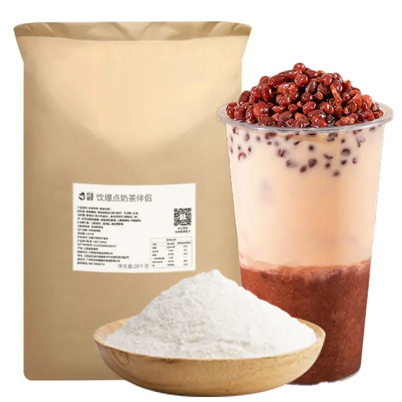 20kg Bubble tea materie prime crema grassa vegetale in polvere produttori di crema Non lattiero-casearia