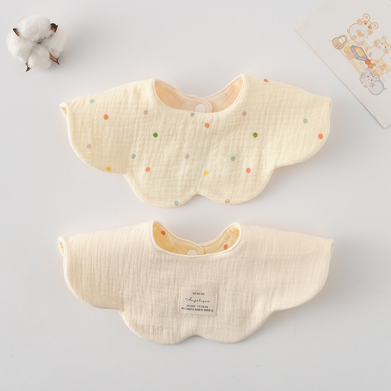 Double-sided petals dot beige