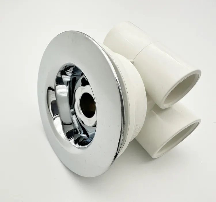 Whirlpool und Badewanne 80 mm ABS chromed Flat Jet Whirlpool Komponenten verstellbare Sprühdüse