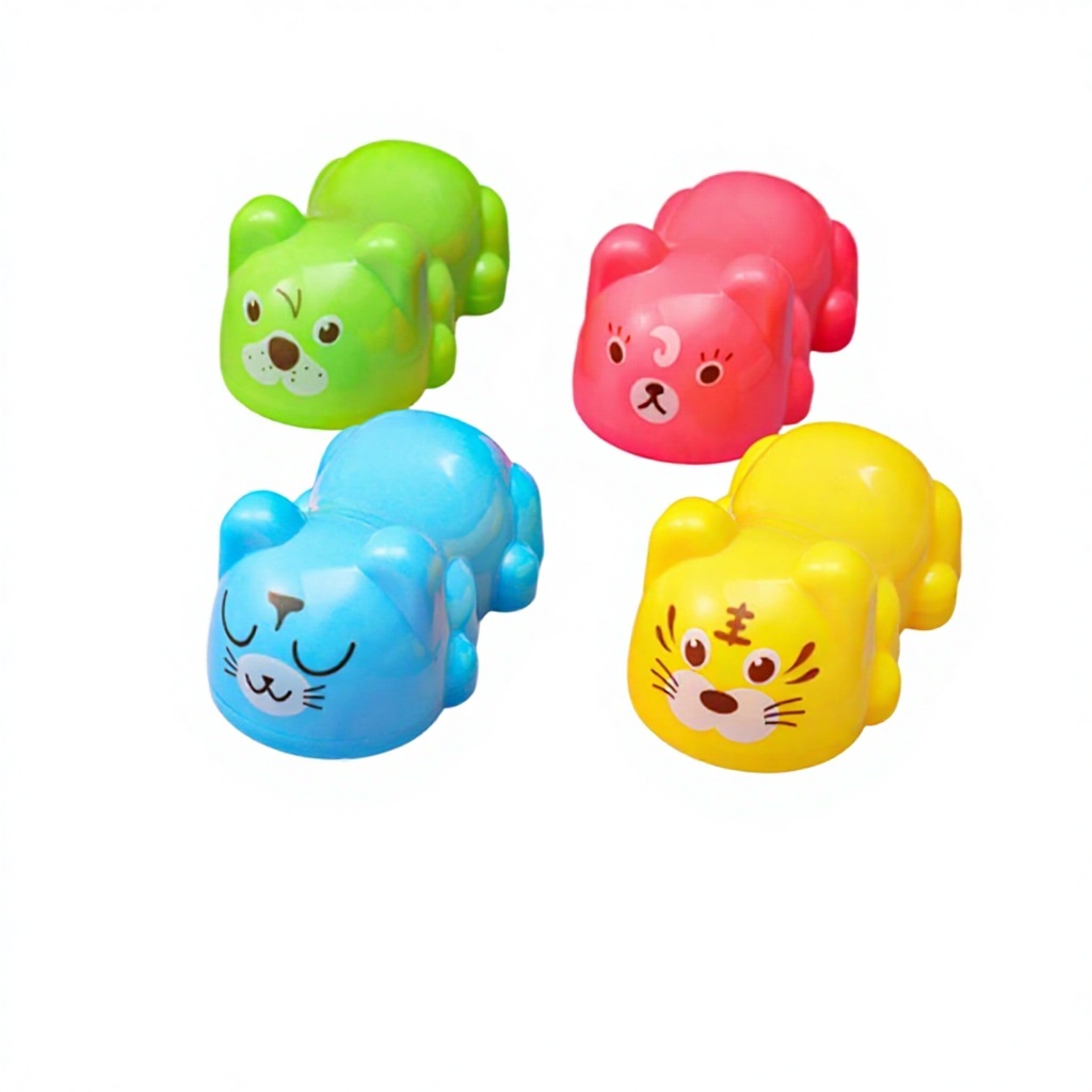 1 petit tigre monotrou (style aléatoire) 60 pièces par seau