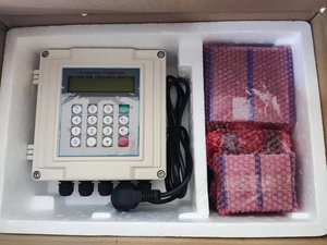 双通道夹式超声波流量计换能器rs485夹式3g水流量计超声波modbus超声波管道12” - Product Image 4