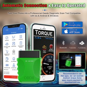 Nuevo escáner automático ELM327 FA40 para Bluetooth 12V OBD2 lector de código de motor herramientas de diagnóstico eficientes - Product Image 4