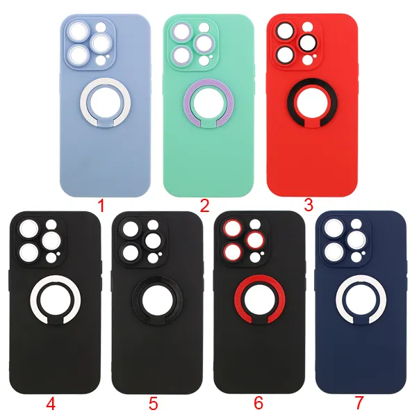 Coque de téléphone portable colorée pour iPhone Samsung Redmi