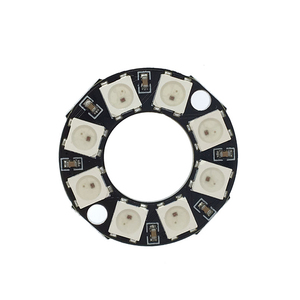 RGB anello LED 8 bit LED WS2812 5050 RGB lampada ad anello con driver integrati per arduino Kit Diy Ws2812 - Product Image 2
